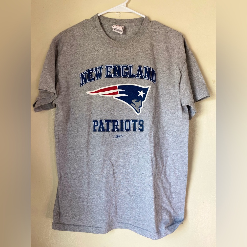vintage nfl football shirt new england patriots M
